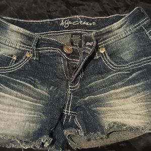 Women's jean shorts